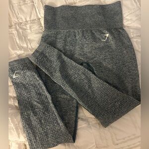 Gymshark leggings. Size xs. Blue. In good condition